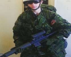 The star also served the Canadian military before starting his YouTube career.